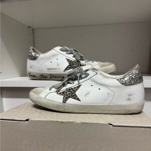Golden Goose Leopard Superstar Size 39